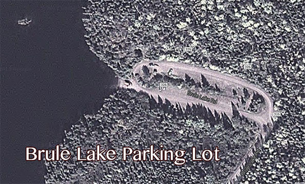 brule lake parking